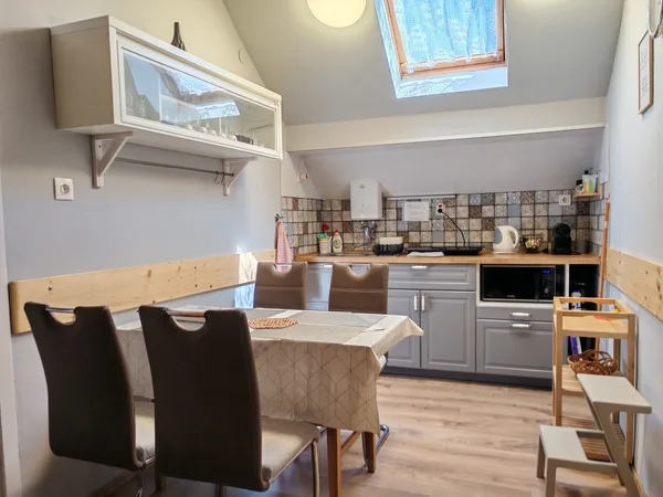 4 fős apartman konyha